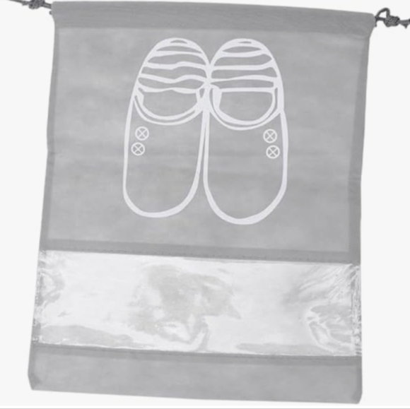VALICLUD 3 Pcs Dustproof Shoe Storage Bag Travel Drawstring Shoe Pouch 13" x 17" - Picture 1 of 2